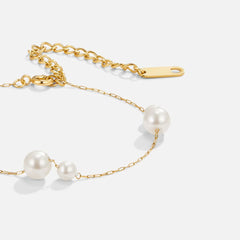 Vioraia Elena Dainty Pearl Bracelet