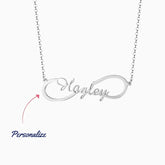 Vioraia Infinity Name Necklace