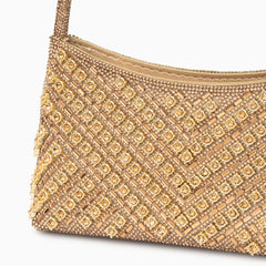 Vioraia Lyra Crystal Mini Shoulder Bag