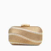 Vioraia Emerald Glitz Clutch Bag