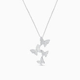 Vioraia Soaring Butterflies Necklace