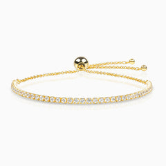 Vioraia Dazzling Tennis Slider Bracelet
