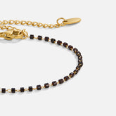 Vioraia Maisie Black Bead Bracelet