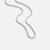 Vioraia Lexi Silver Crystal Necklace