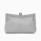 Vioraia Scarlett Rhinestones Clutch Bag