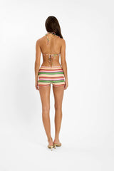 Triangle Top | Emerald Stripe