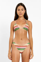 Triangle Top | Emerald Stripe