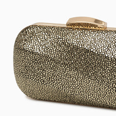 Vioraia Aurum Crush Clutch Bag