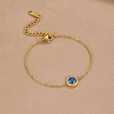 Vioraia Ocean Blue Crystal Bracelet