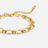 Vioraia Gold Link Chain Bracelet