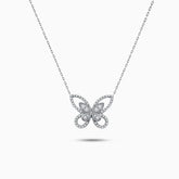 Vioraia Dainty Butterfly Necklace