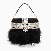 Vioraia Velora Feather Handbag