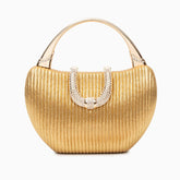 Vioraia Fancy Metallic Evening Handbag