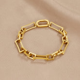 Vioraia Ember Gold Chain Bracelet