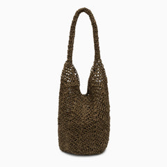 Vioraia Raya Straw Sling Shoulder Bag