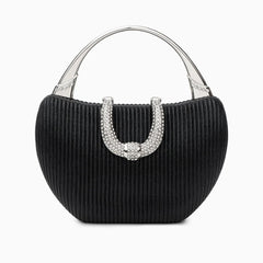 Vioraia Fancy Metallic Evening Handbag