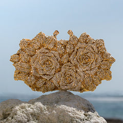 Vioraia Cecilia Rose Clutch Bag