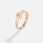 Vioraia Rose Gold Infinity Ring