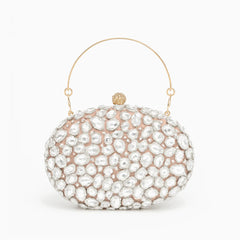 Vioraia Seraphine Gemstone Clutch Bag