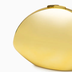 Vioraia Lustre Dome Clutch Bag