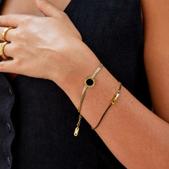 Vioraia Azalea Snake Chain Bracelet