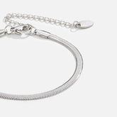 Vioraia Sarya Snake Chain Silver Bracelet
