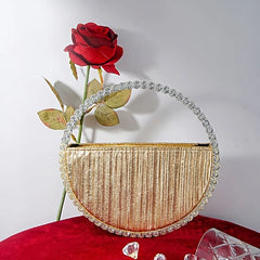 Vioraia Circular Evening Handbag