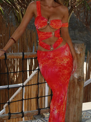 Lucy's MAZIE MAXI DRESS TROPICANA