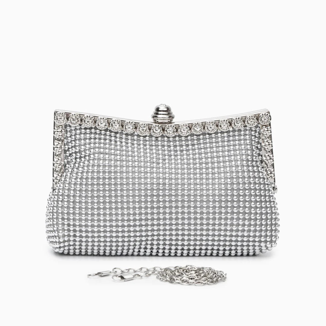 Vioraia (CS) Scarlett Rhinestones Clutch Bag