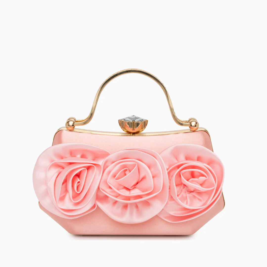 Vioraia Soleia Bloom Clutch Bag