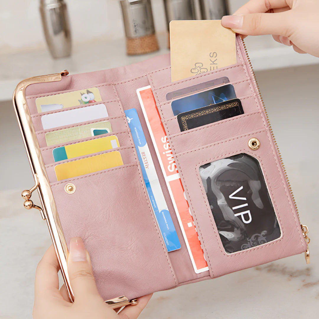 Vioraia Margaux Long Wallet