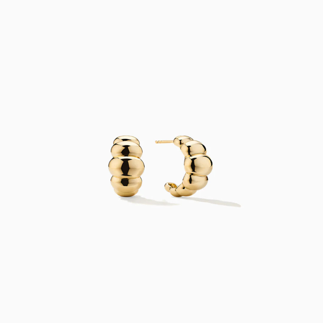 Vioraia Marcelline Bubble Hoop Earrings