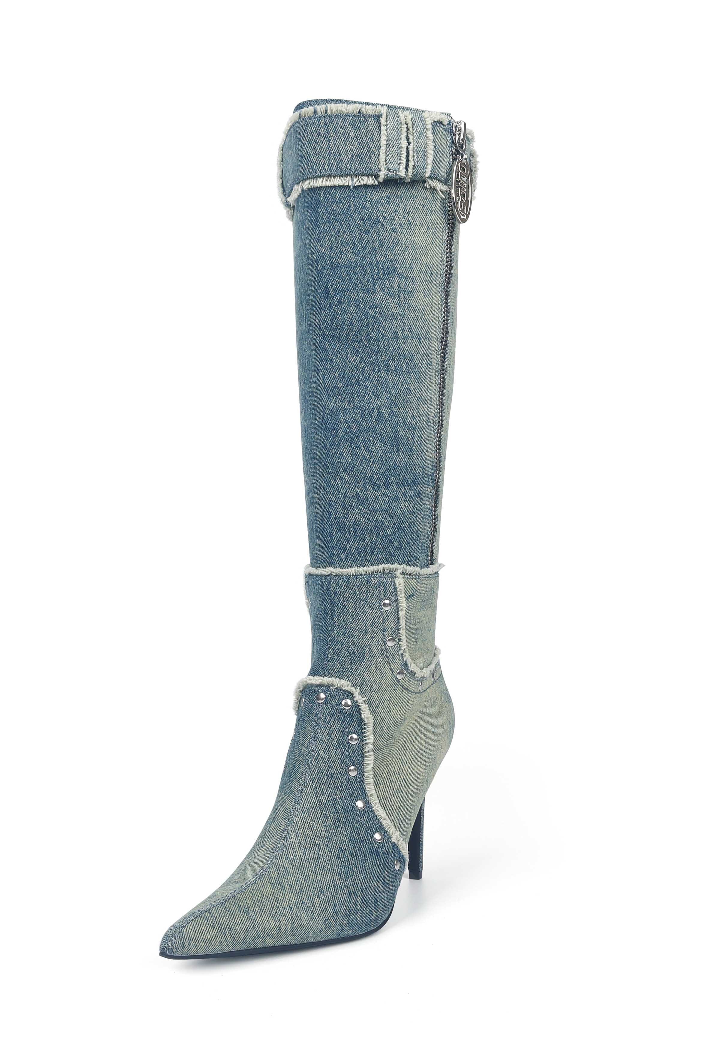 Lucy's CINDY DENIM BOOTS