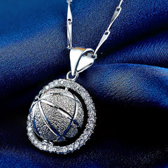 Vioraia Brilliant Basketball Necklace