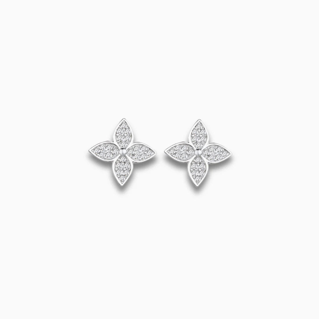 Vioraia Lyra Bloom Frost Earrings
