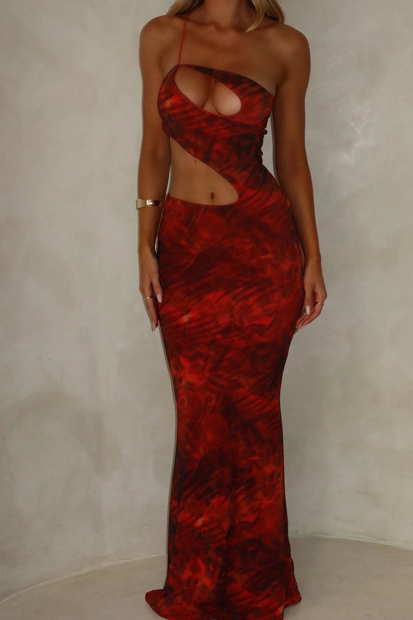 Lucy's FERN MAXI DRESS ORANGE
