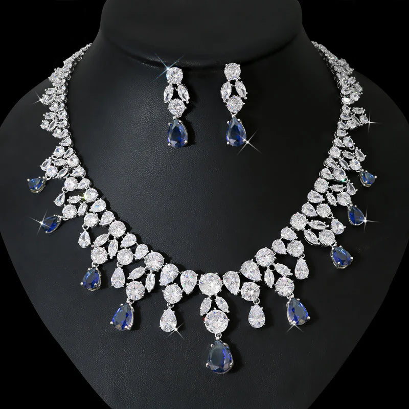 Vioraia Dazzling Drops Jewelry Set