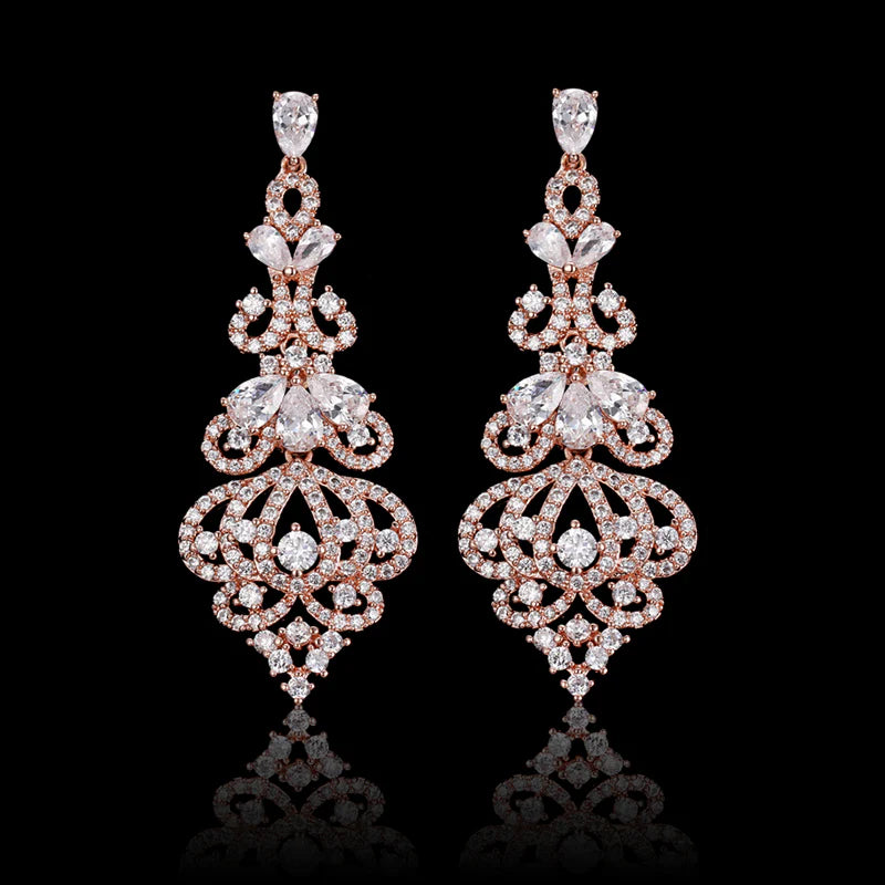 Vioraia Lush Chandelier Earrings