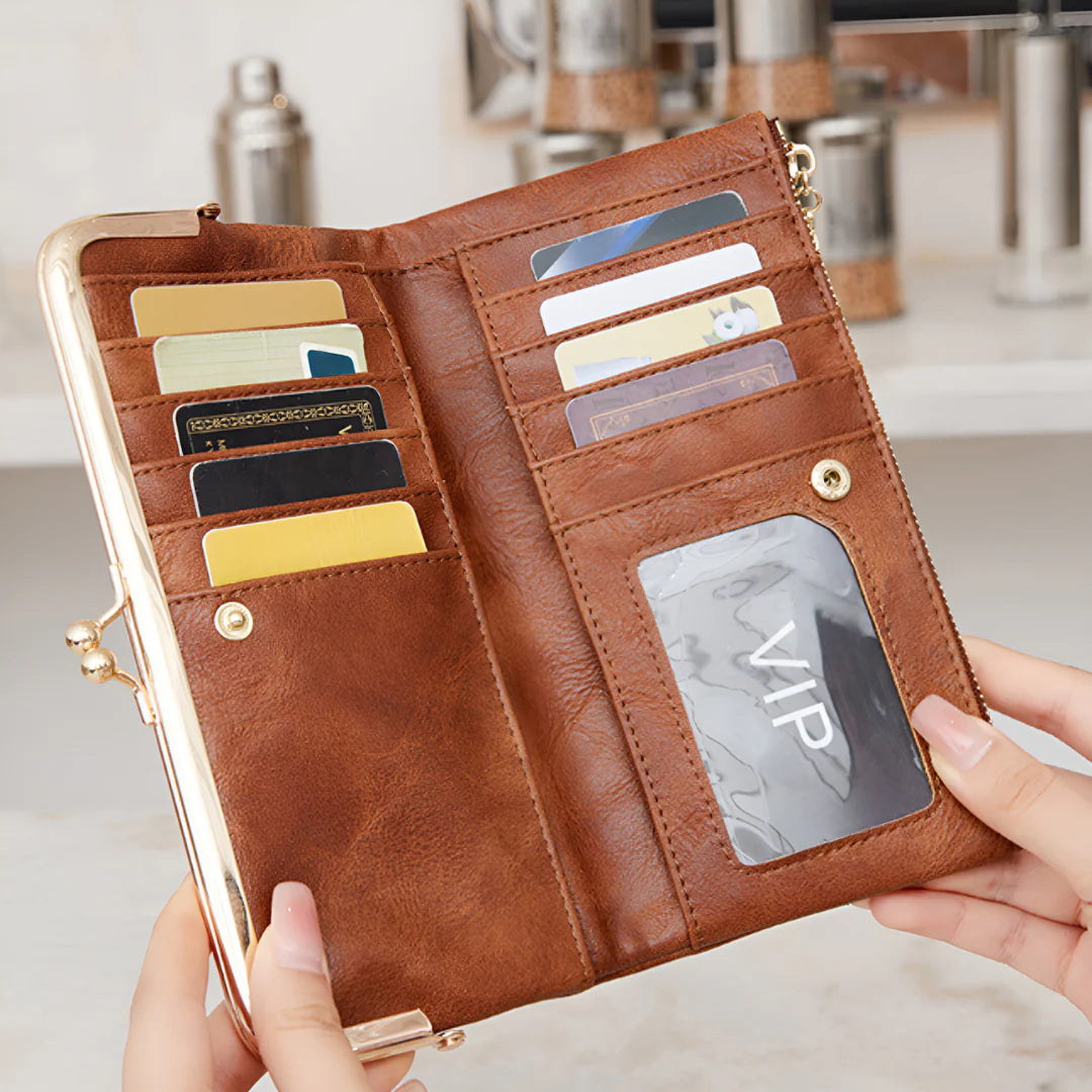 Vioraia Margaux Long Wallet