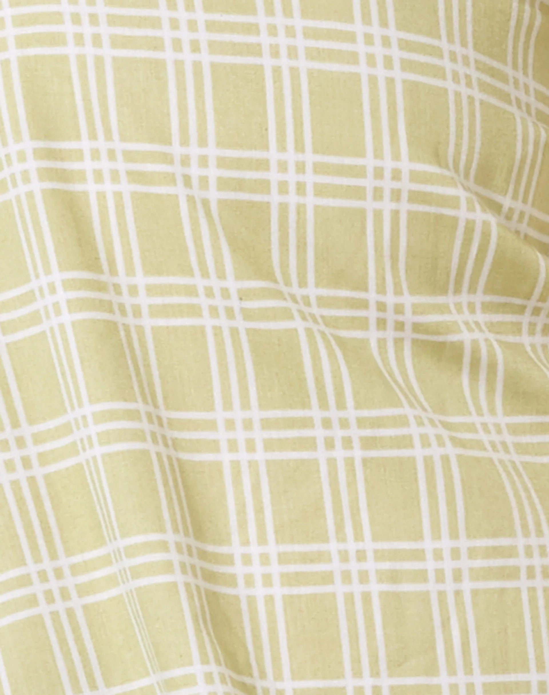Sasi Mini Dress in Sage Check