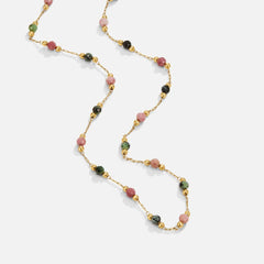Vioraia Lulu Spring Beaded Stone Necklace