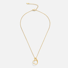 Vioraia Twisted Heart Necklace