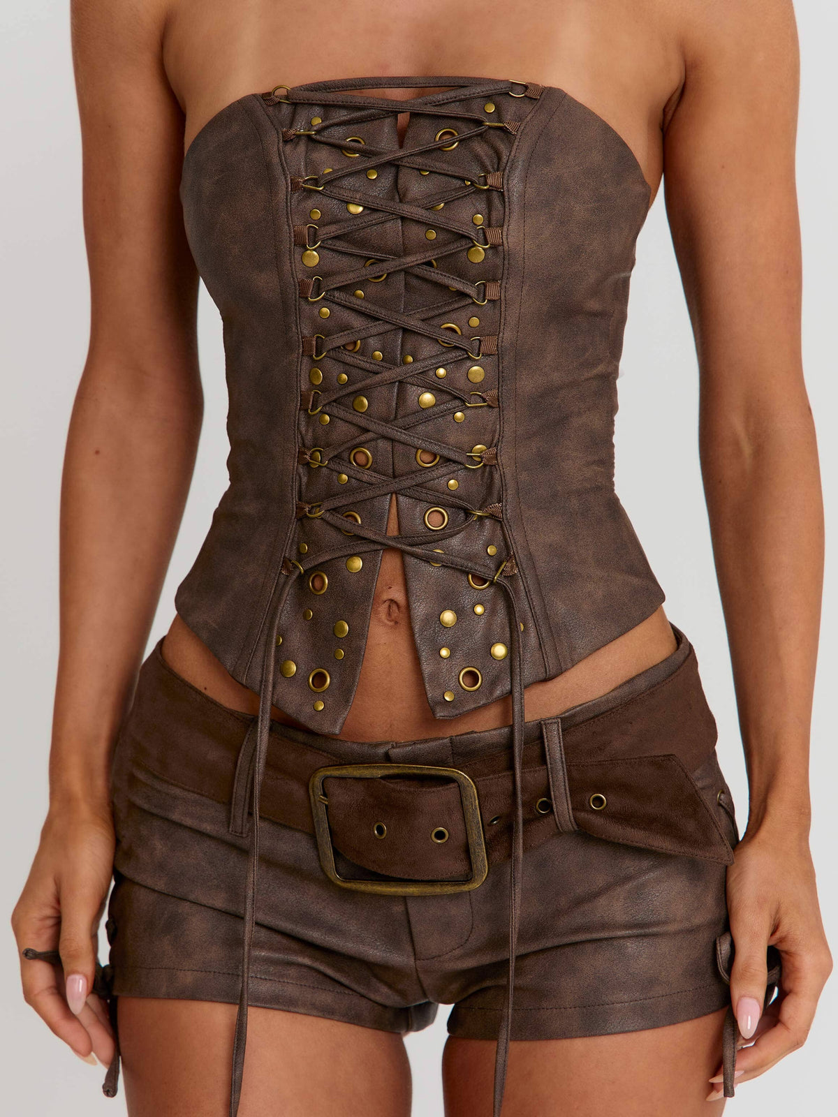 Lucy's LUNEXA SHORT BROWN