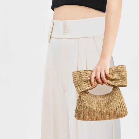 Vioraia Christine Bow Handbag