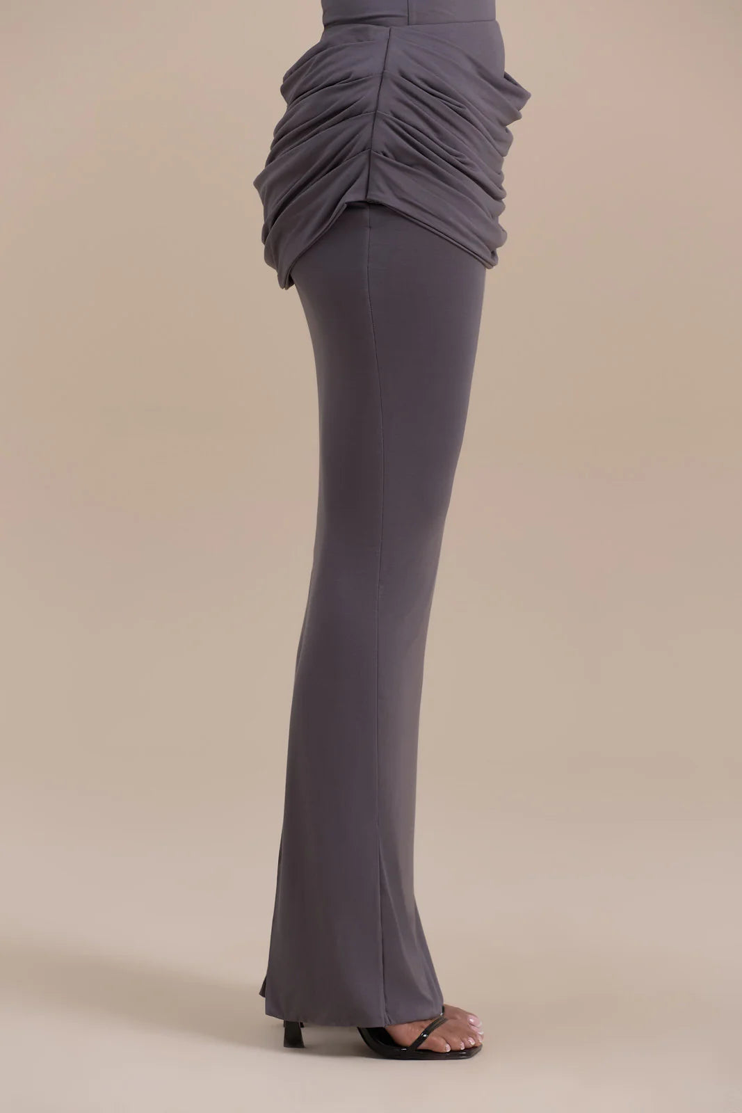 ASHTIN MAXI SKIRT | SLATE GREY