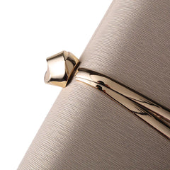 Vioraia Genevieve Minimalist Evening Clutch Bag