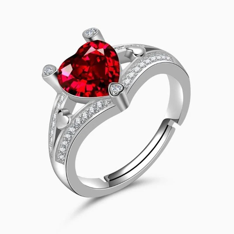 Vioraia Devoted Heart Ring