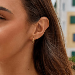 Vioraia Dakota Mini Hoop Earrings