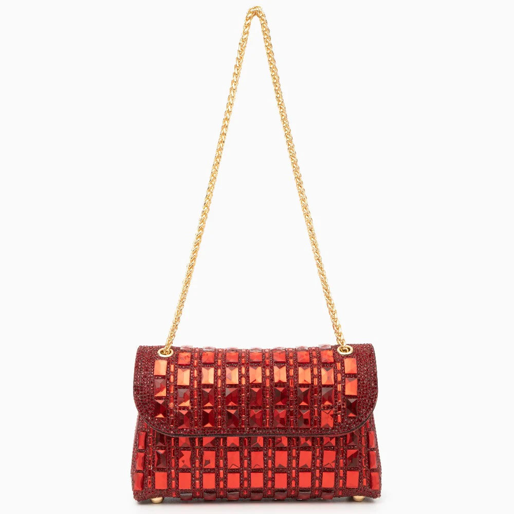Vioraia Ayesha Gemstones Clutch Bag