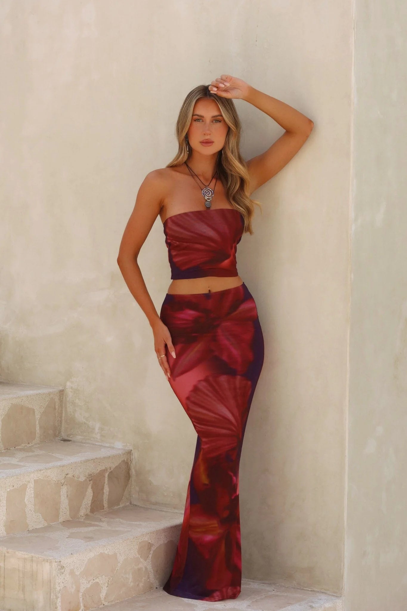 Lucy's KARA STRAPLESS TOP TWILIGHT